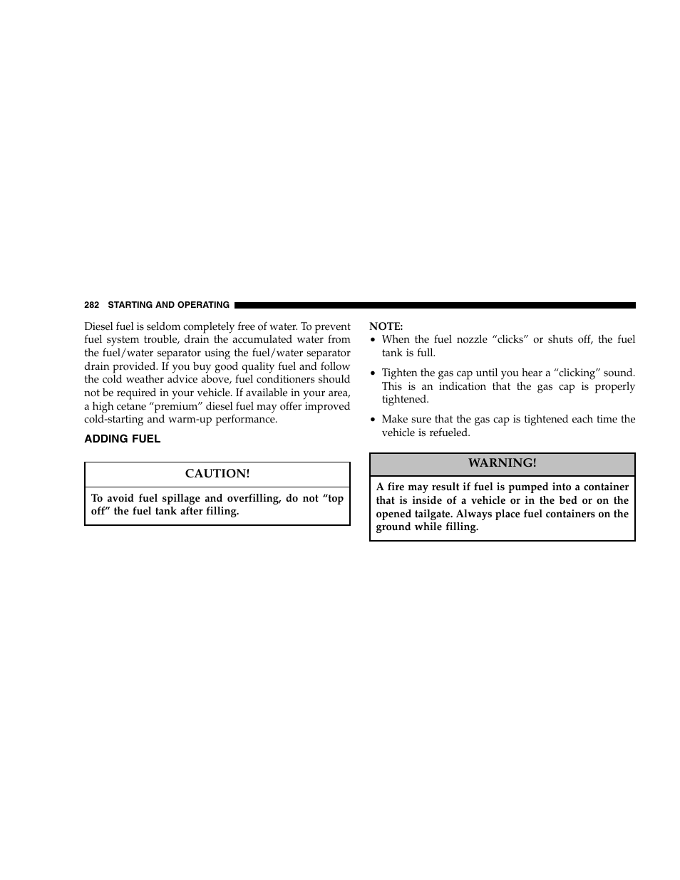Dodge 2005  Ram Pickup 3500 User Manual | Page 282 / 448
