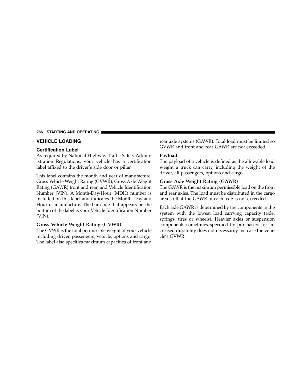 Dodge 2005  Ram Pickup 3500 User Manual | Page 286 / 448