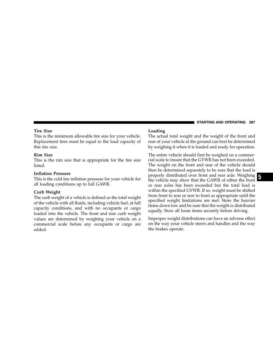 Dodge 2005  Ram Pickup 3500 User Manual | Page 287 / 448