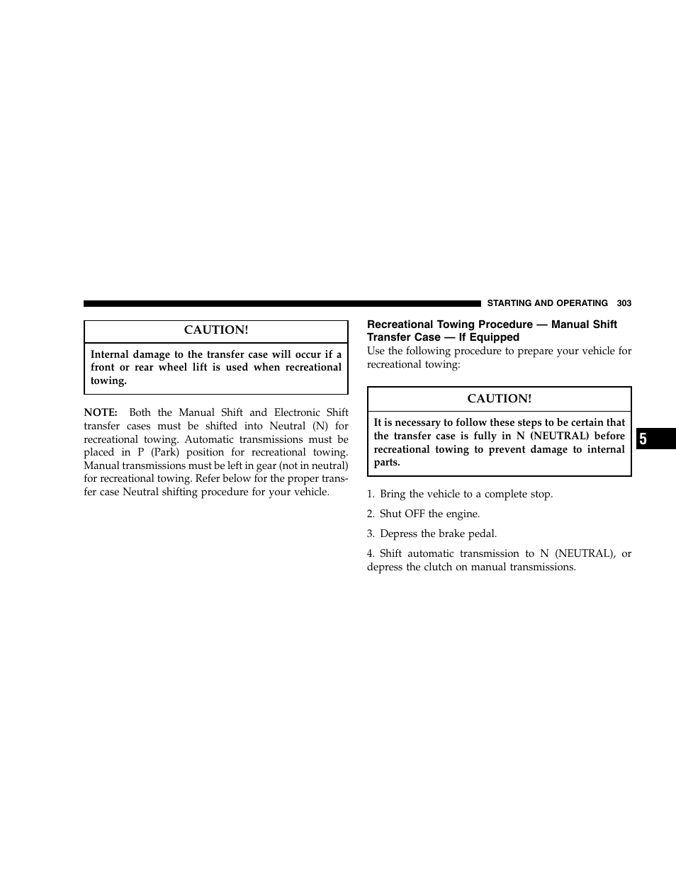 Dodge 2005  Ram Pickup 3500 User Manual | Page 303 / 448