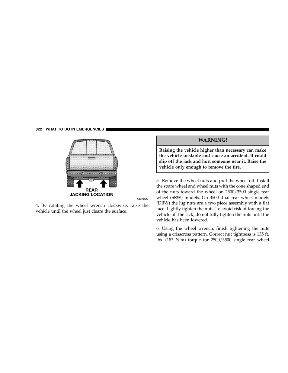 Dodge 2005  Ram Pickup 3500 User Manual | Page 322 / 448