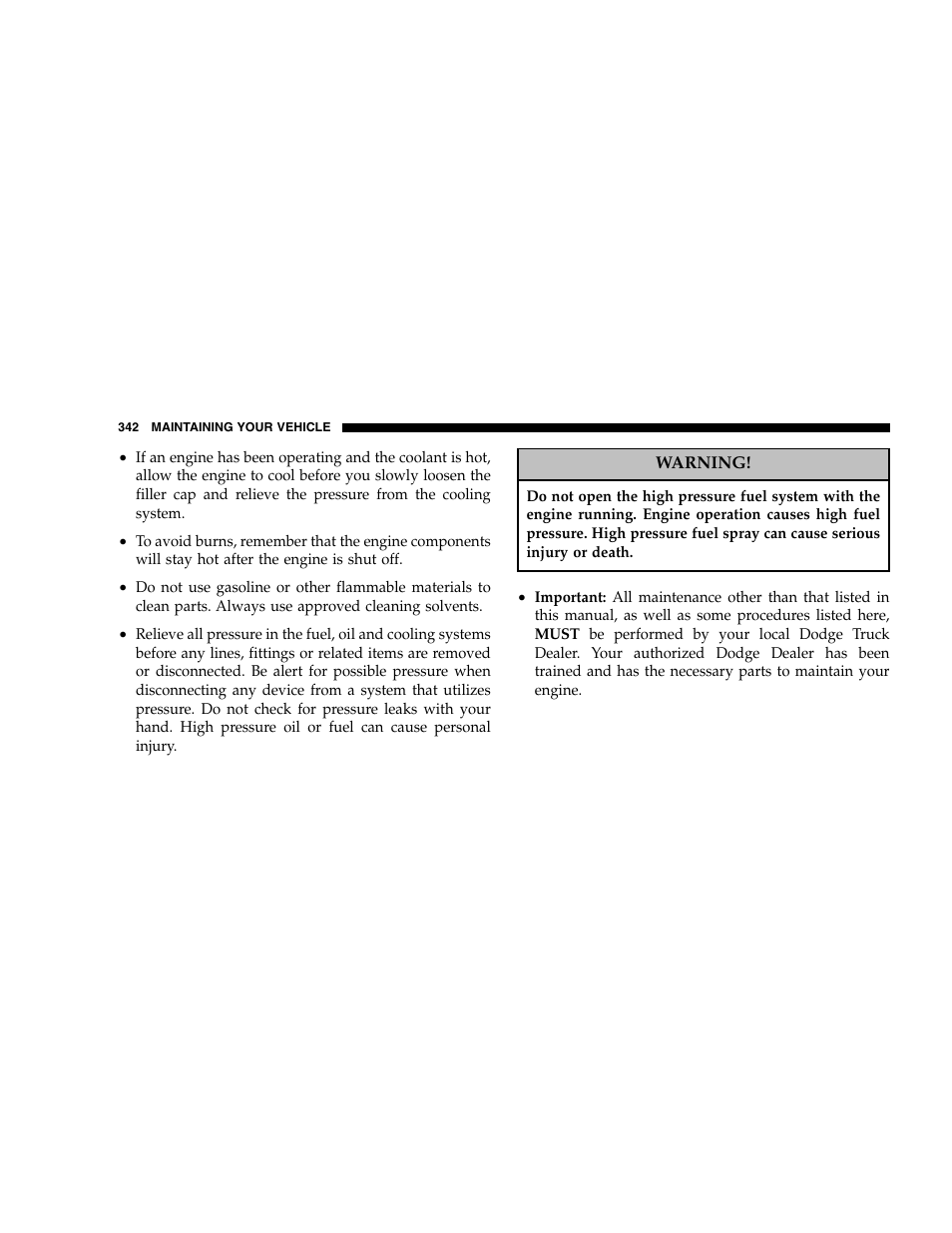 Dodge 2005  Ram Pickup 3500 User Manual | Page 342 / 448