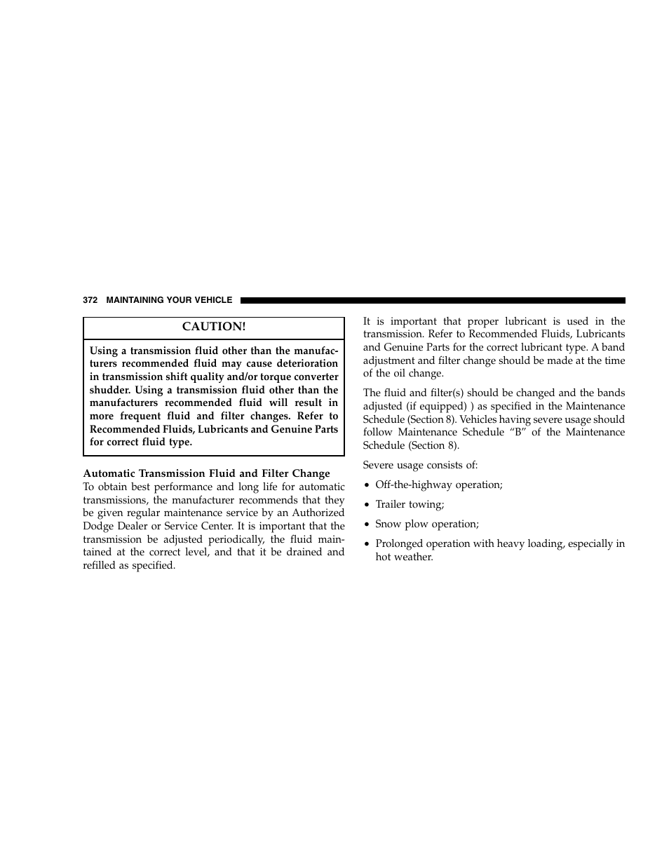 Dodge 2005  Ram Pickup 3500 User Manual | Page 372 / 448