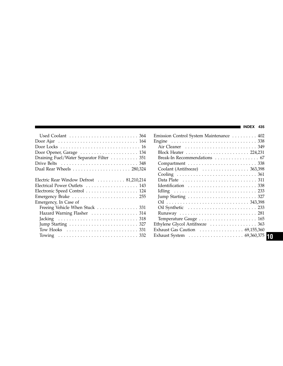 Dodge 2005  Ram Pickup 3500 User Manual | Page 435 / 448