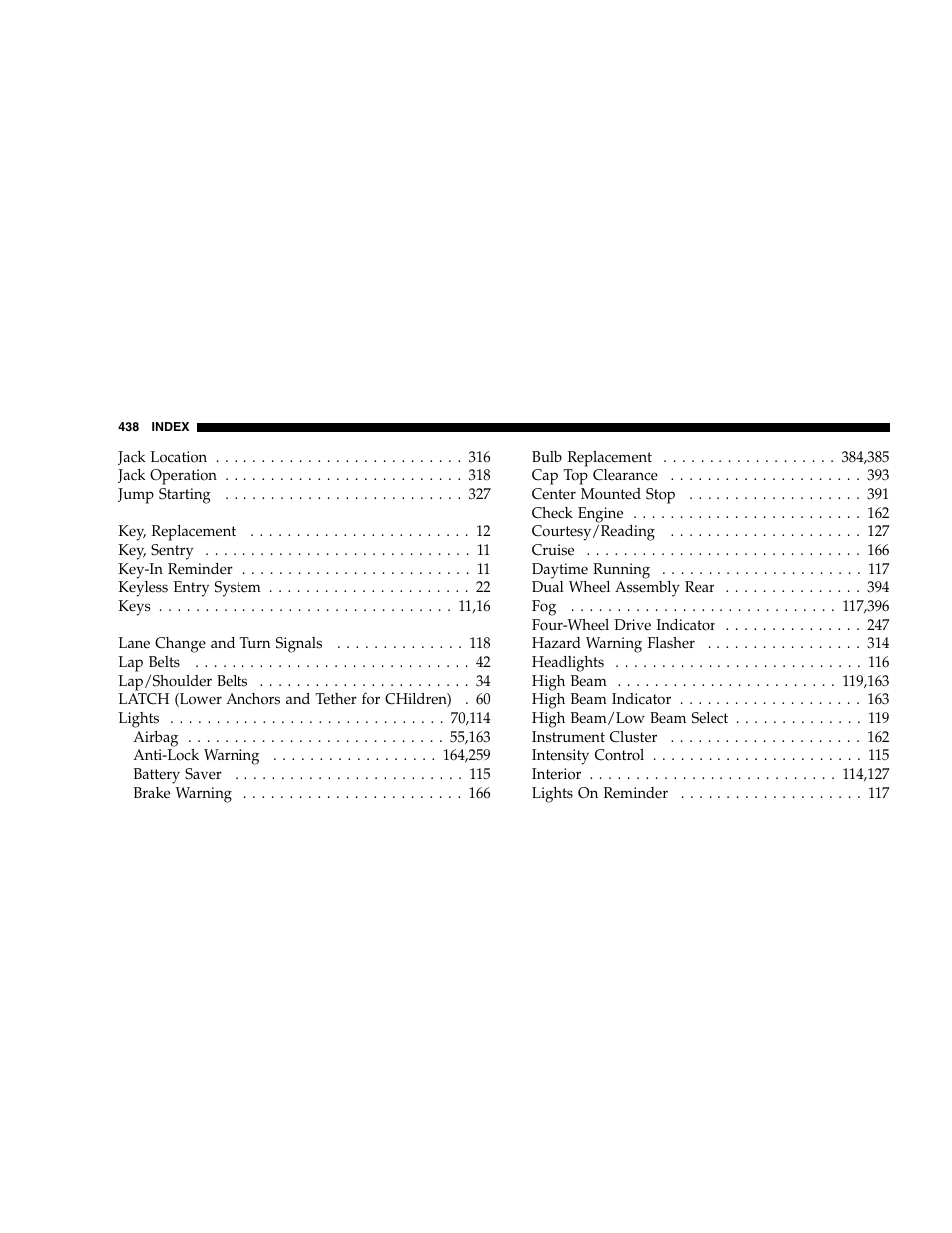 Dodge 2005  Ram Pickup 3500 User Manual | Page 438 / 448