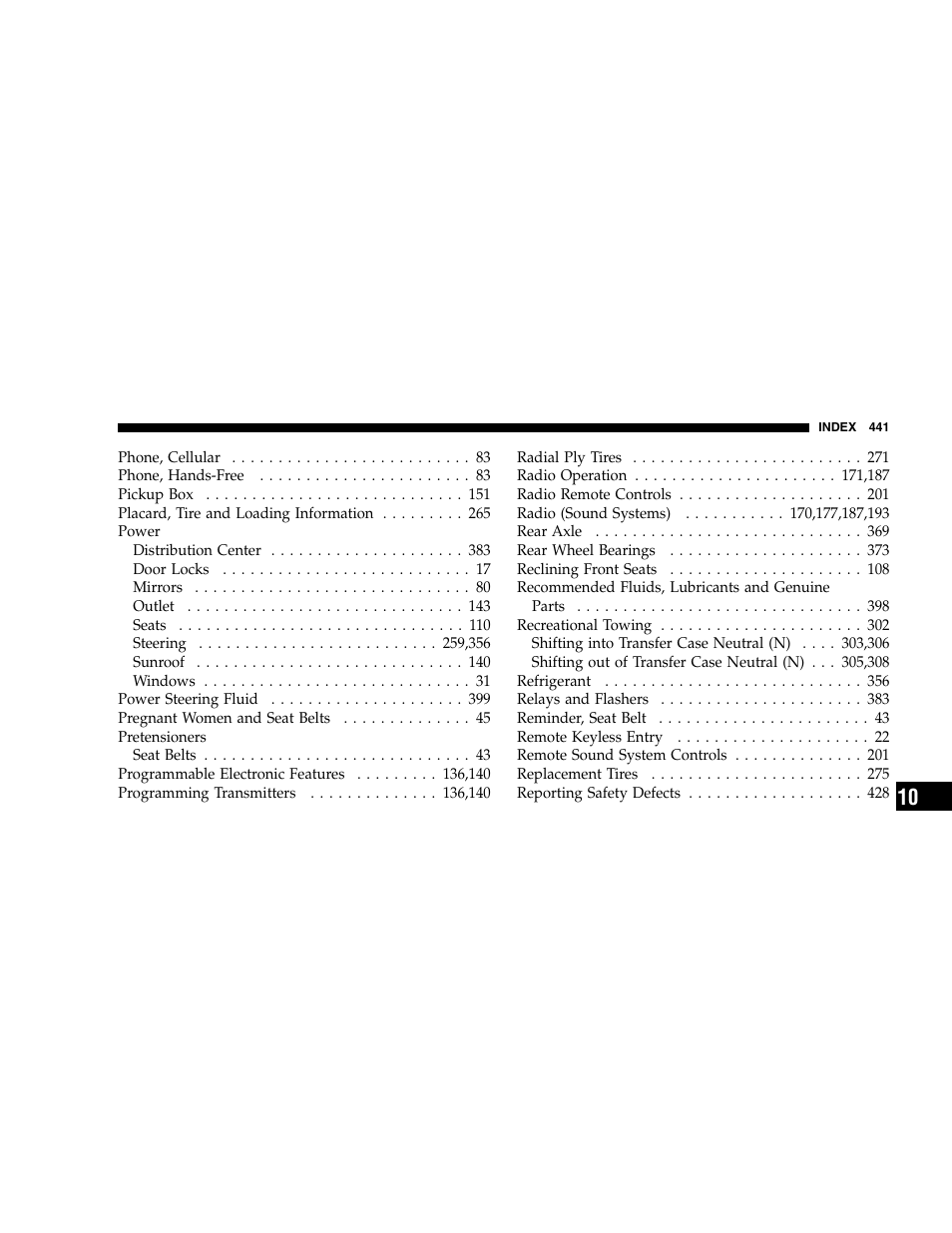 Dodge 2005  Ram Pickup 3500 User Manual | Page 441 / 448