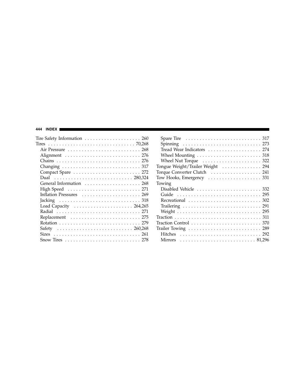 Dodge 2005  Ram Pickup 3500 User Manual | Page 444 / 448