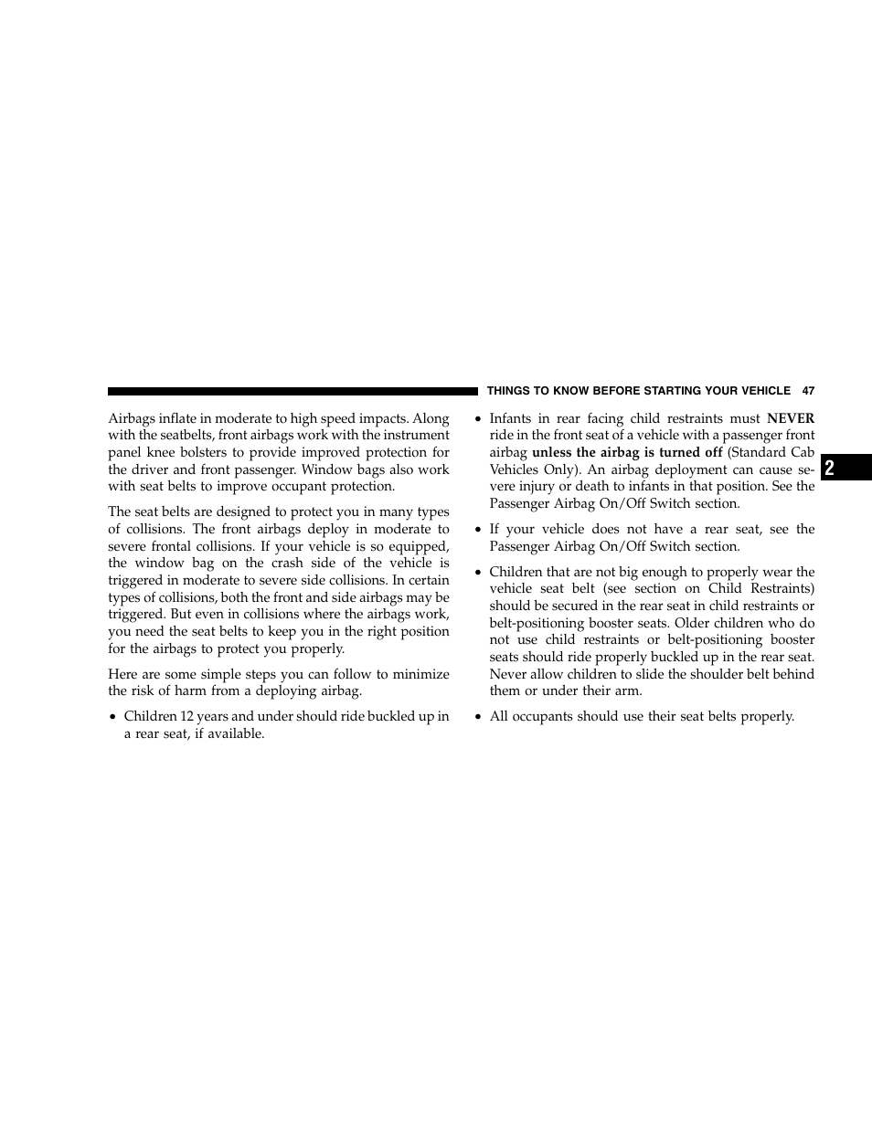 Dodge 2005  Ram Pickup 3500 User Manual | Page 47 / 448