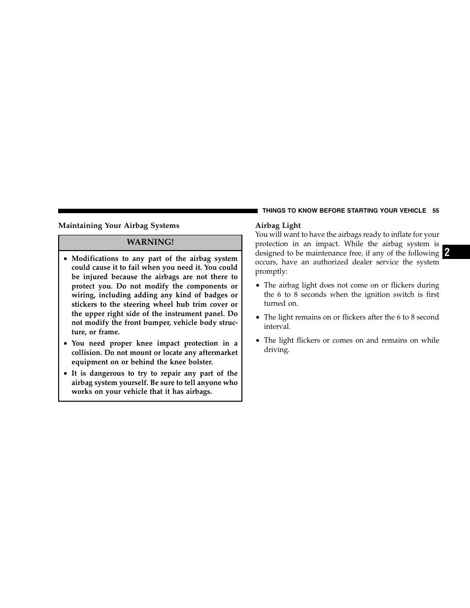 Dodge 2005  Ram Pickup 3500 User Manual | Page 55 / 448