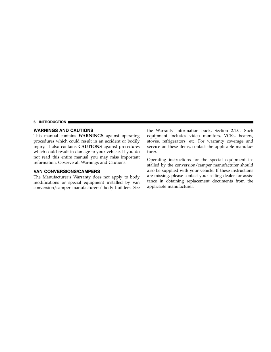 Dodge 2005  Ram Pickup 3500 User Manual | Page 6 / 448