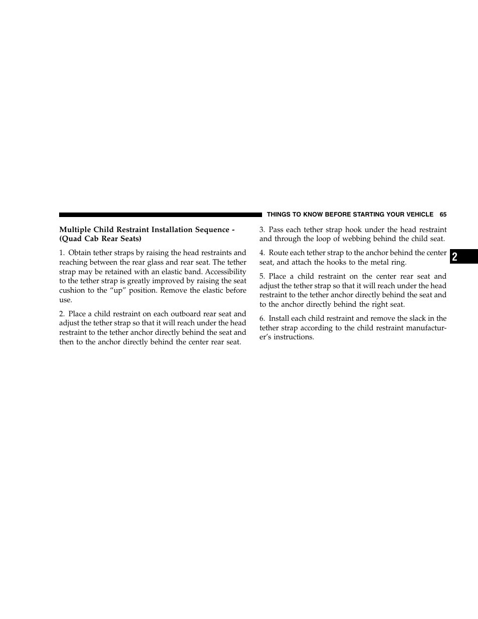 Dodge 2005  Ram Pickup 3500 User Manual | Page 65 / 448