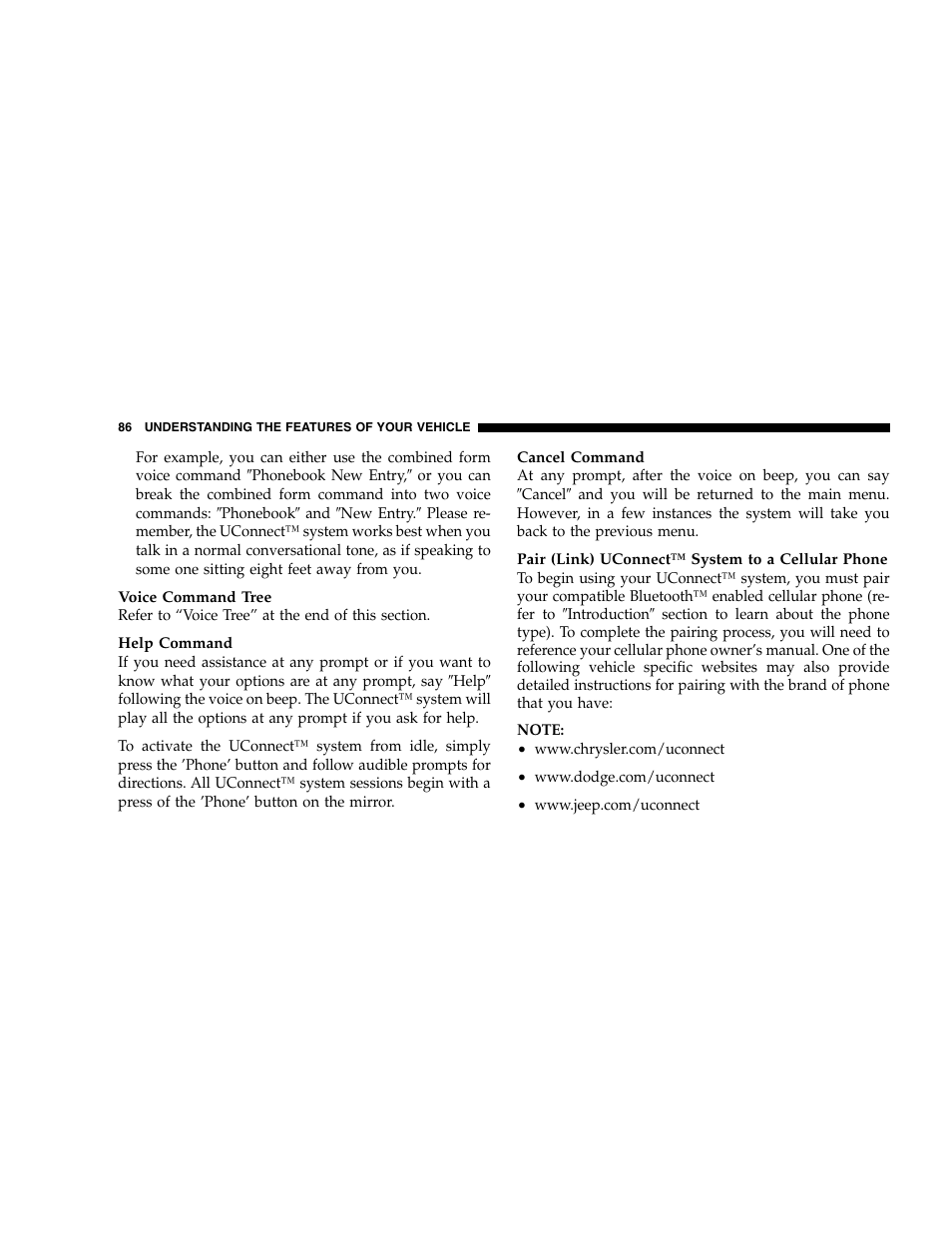 Dodge 2005  Ram Pickup 3500 User Manual | Page 86 / 448