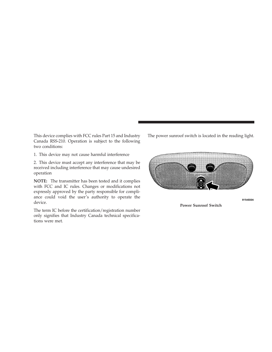 General information, Power sunroof - if equipped, Power sunroof — if equipped | Dodge 2009 Caliber SRT4 User Manual | Page 142 / 411