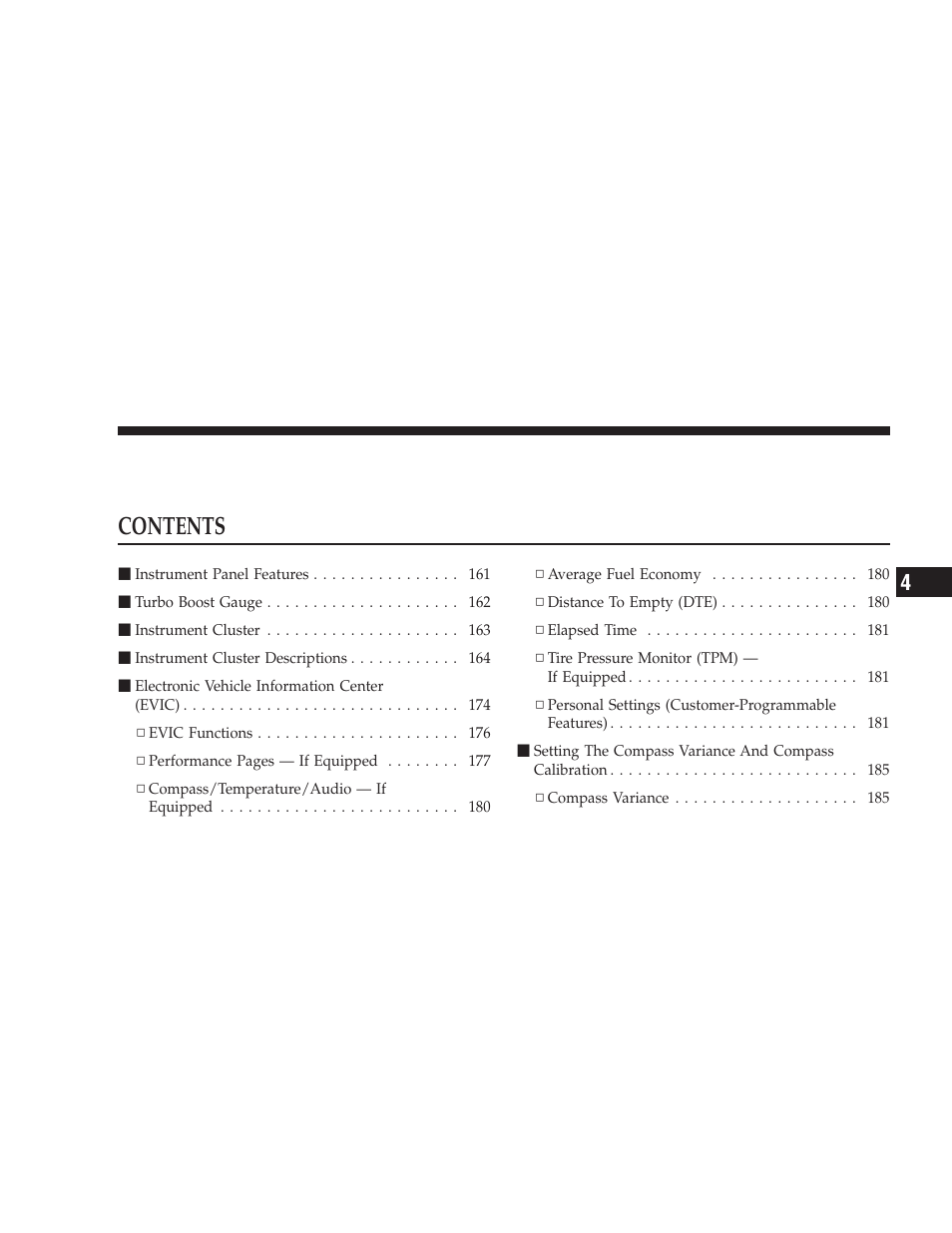 Dodge 2009 Caliber SRT4 User Manual | Page 159 / 411