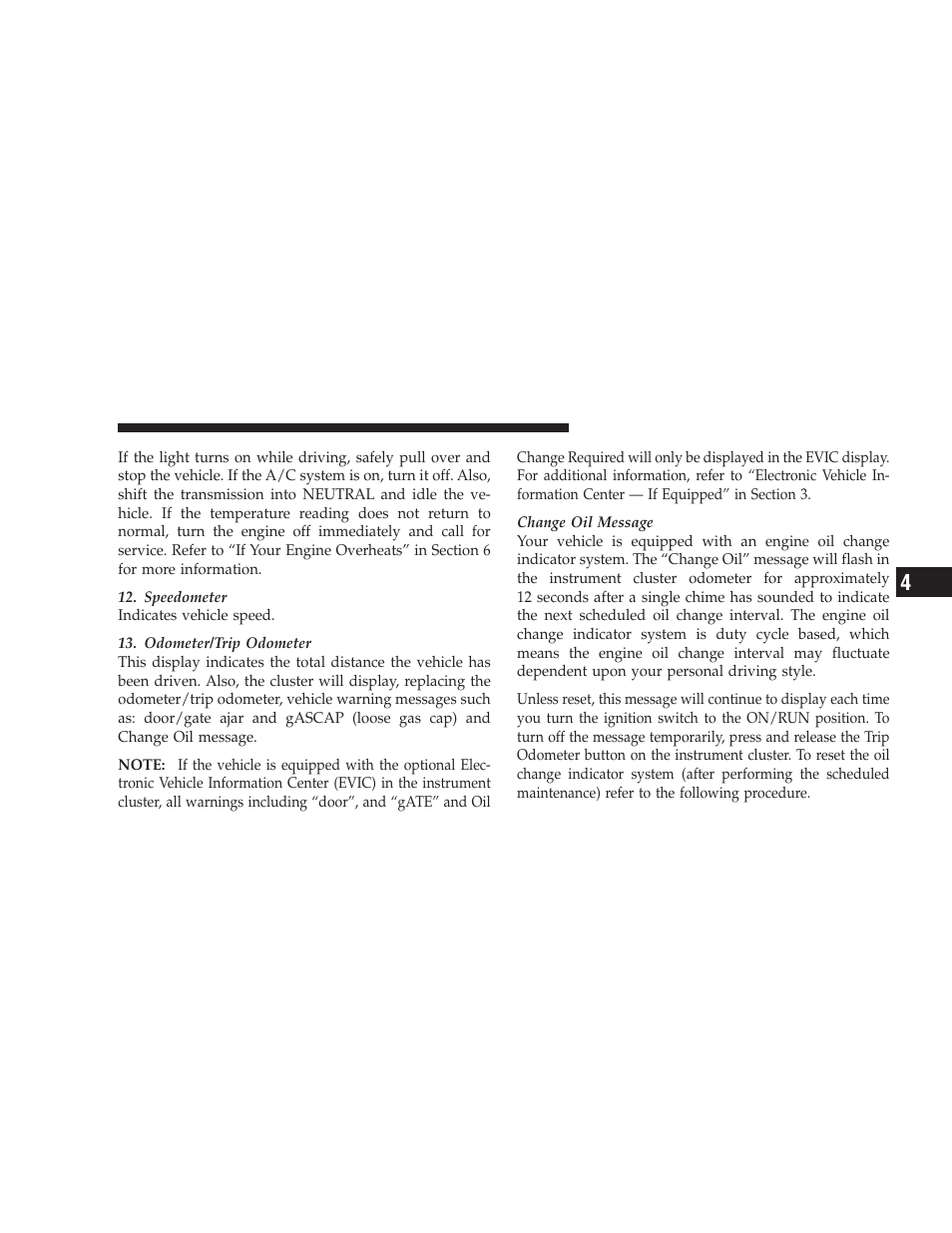 Dodge 2009 Caliber SRT4 User Manual | Page 169 / 411
