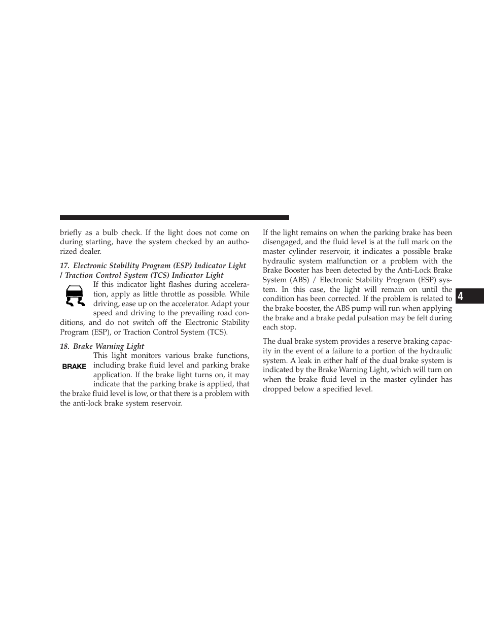 Dodge 2009 Caliber SRT4 User Manual | Page 171 / 411