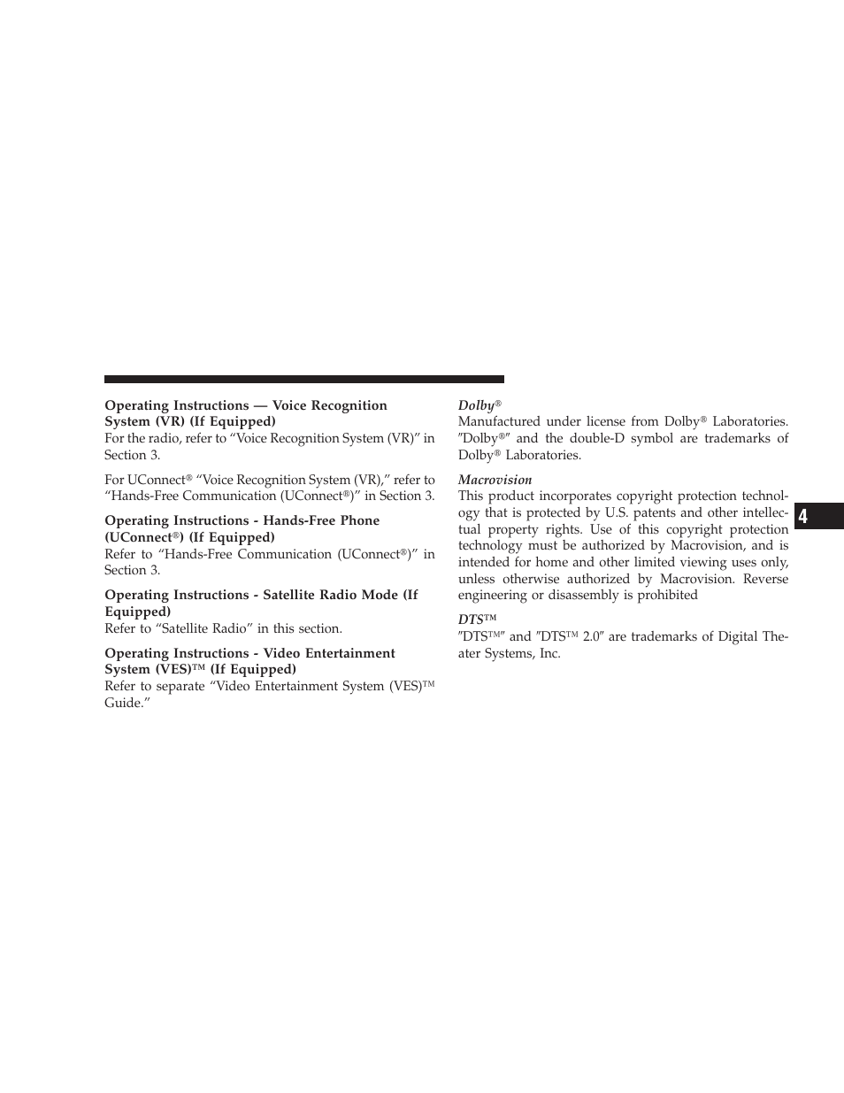 Dodge 2009 Caliber SRT4 User Manual | Page 205 / 411