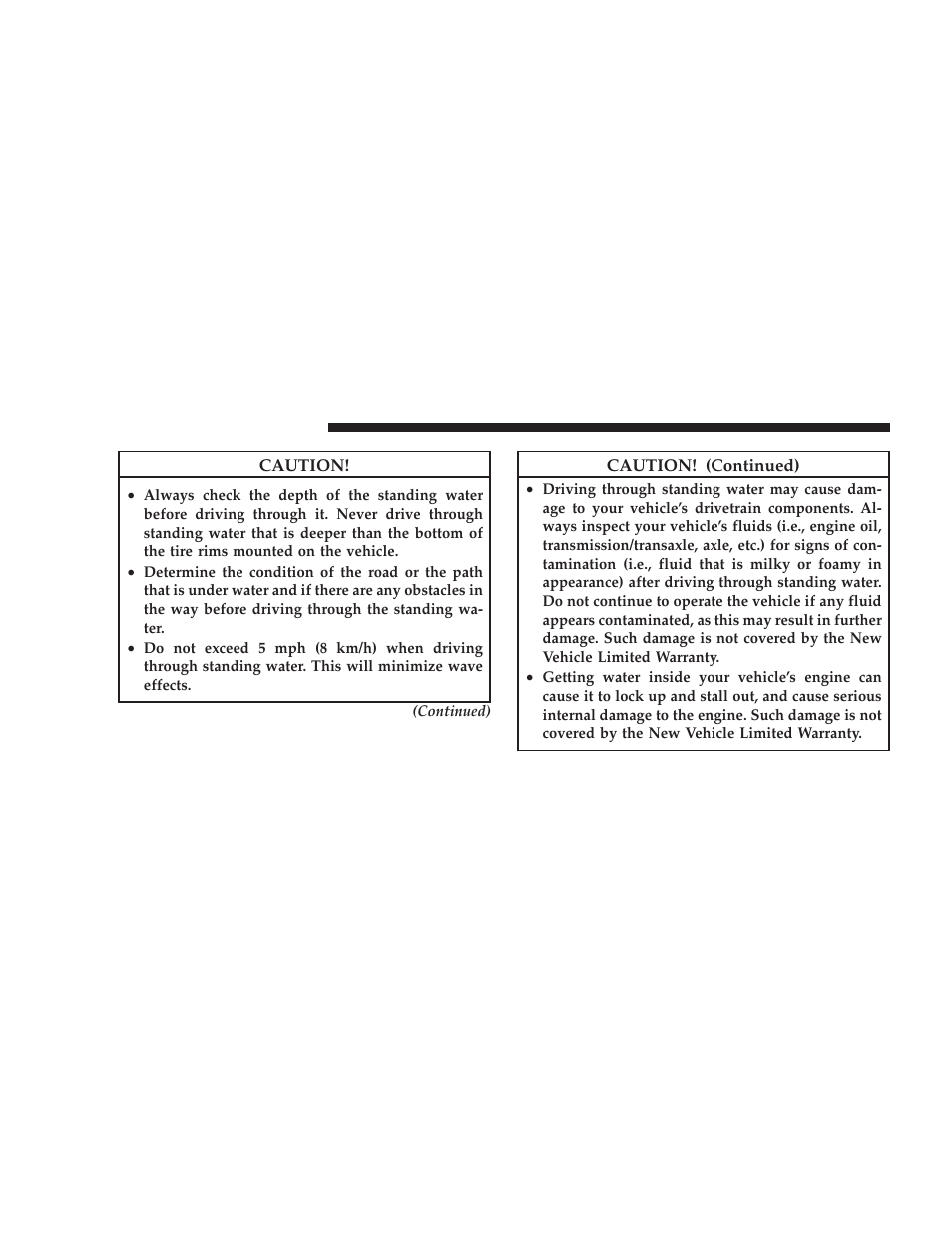 Dodge 2009 Caliber SRT4 User Manual | Page 258 / 411
