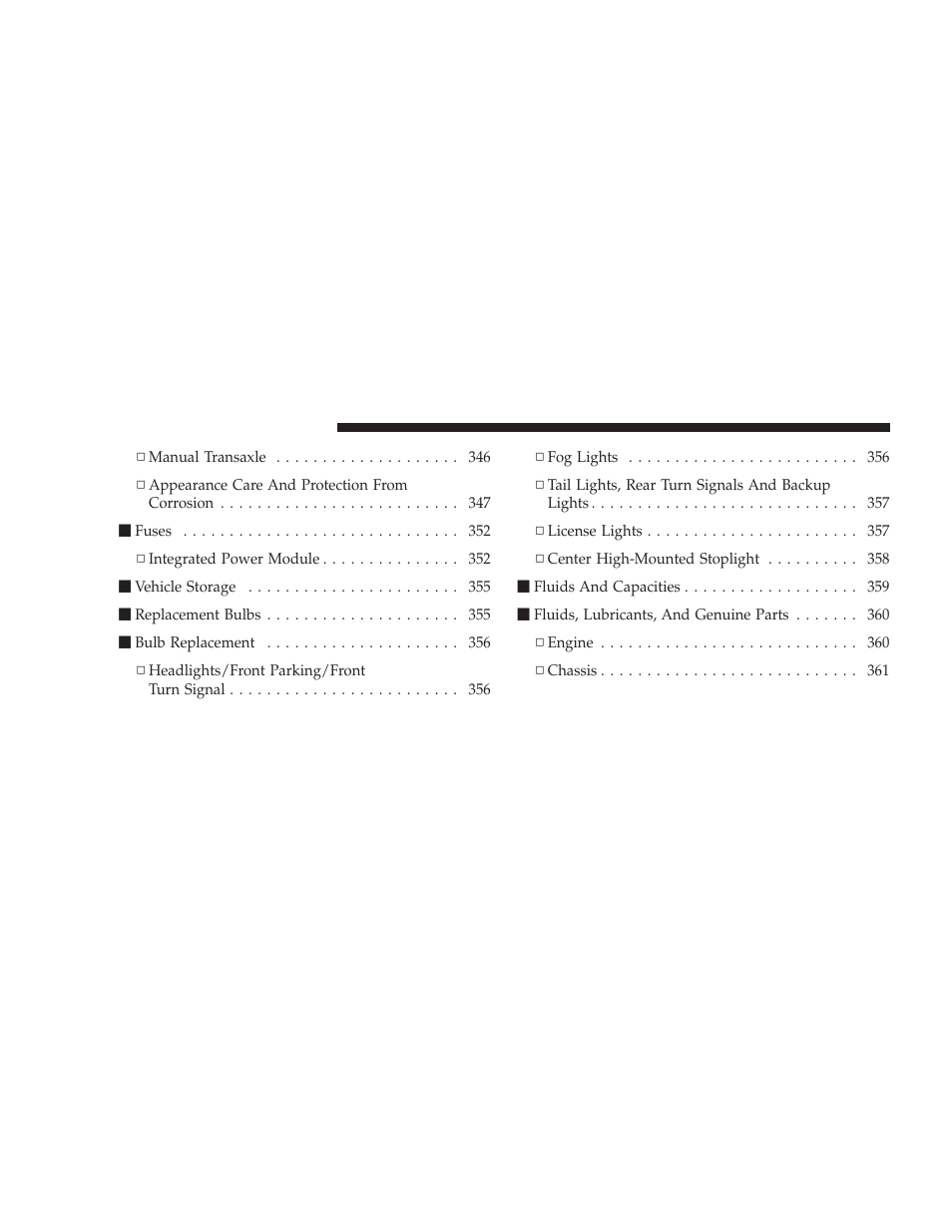 Dodge 2009 Caliber SRT4 User Manual | Page 326 / 411