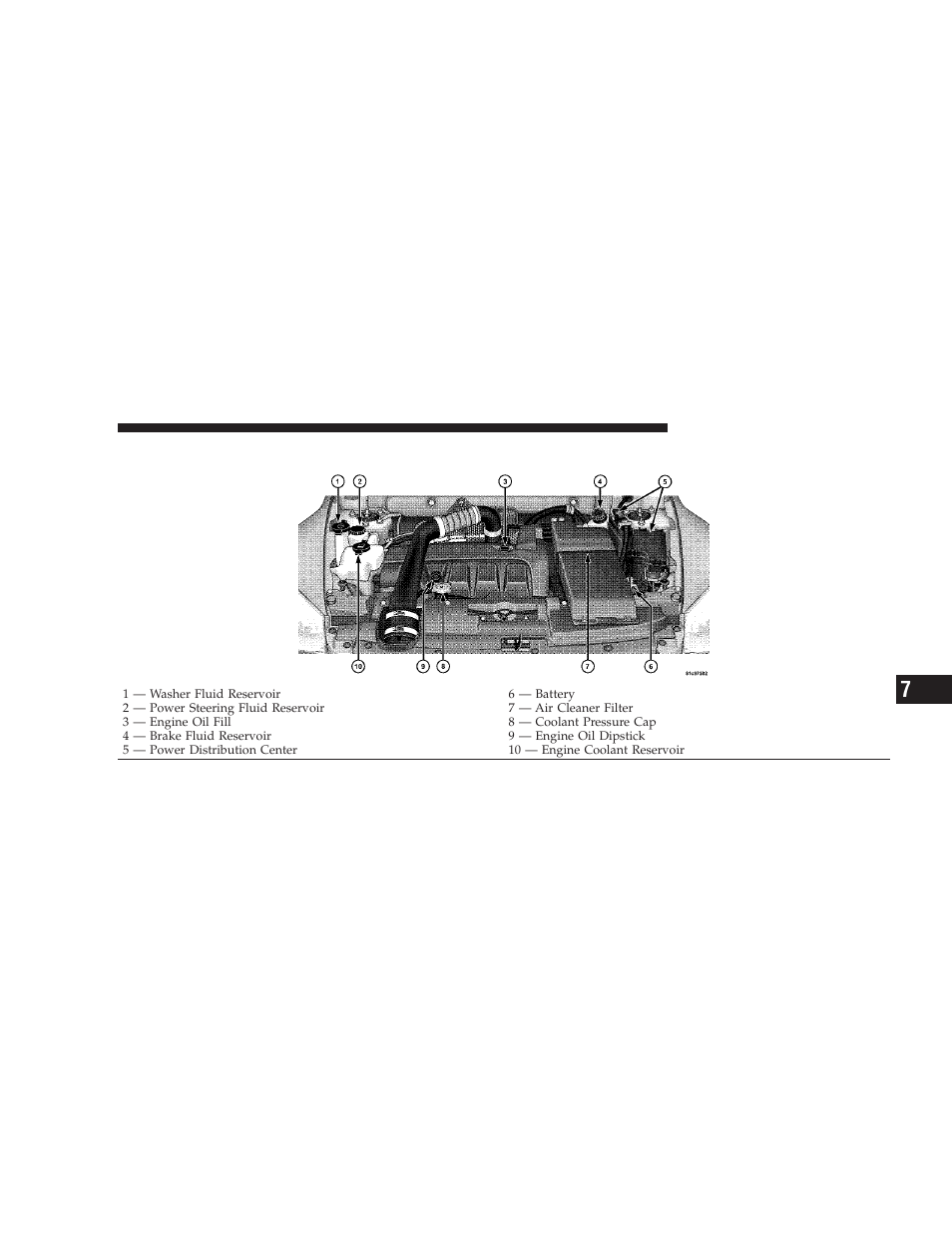 Engine compartment - 2.4l turbo, Engine compartment — 2.4l turbo | Dodge 2009 Caliber SRT4 User Manual | Page 327 / 411