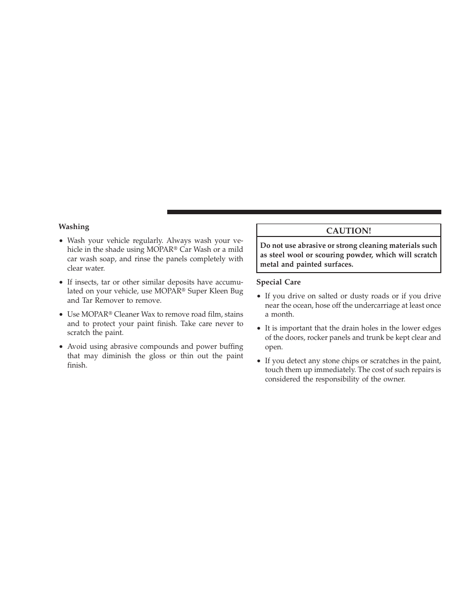 Dodge 2009 Caliber SRT4 User Manual | Page 350 / 411