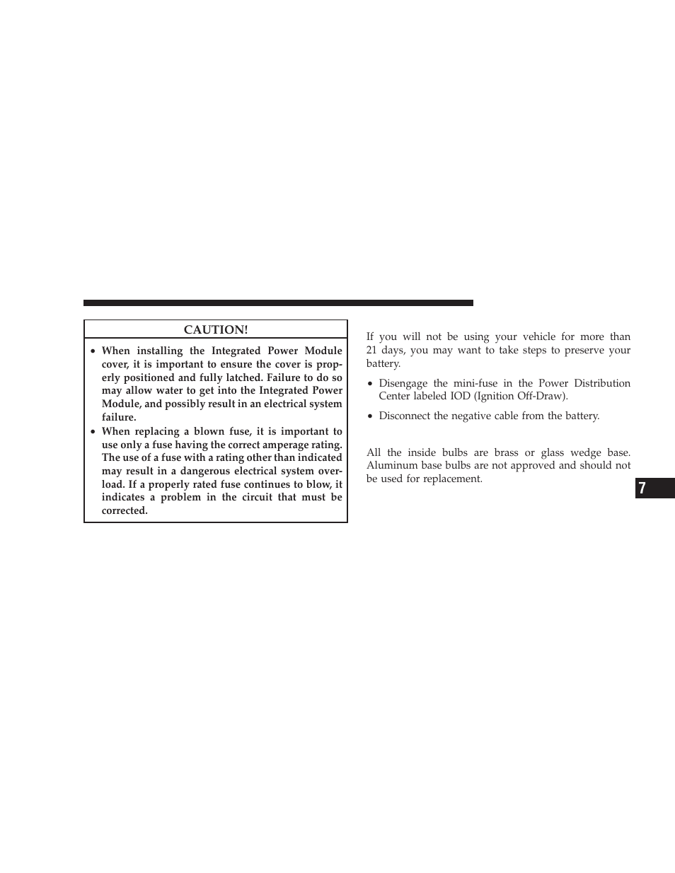 Vehicle storage, Replacement bulbs | Dodge 2009 Caliber SRT4 User Manual | Page 357 / 411