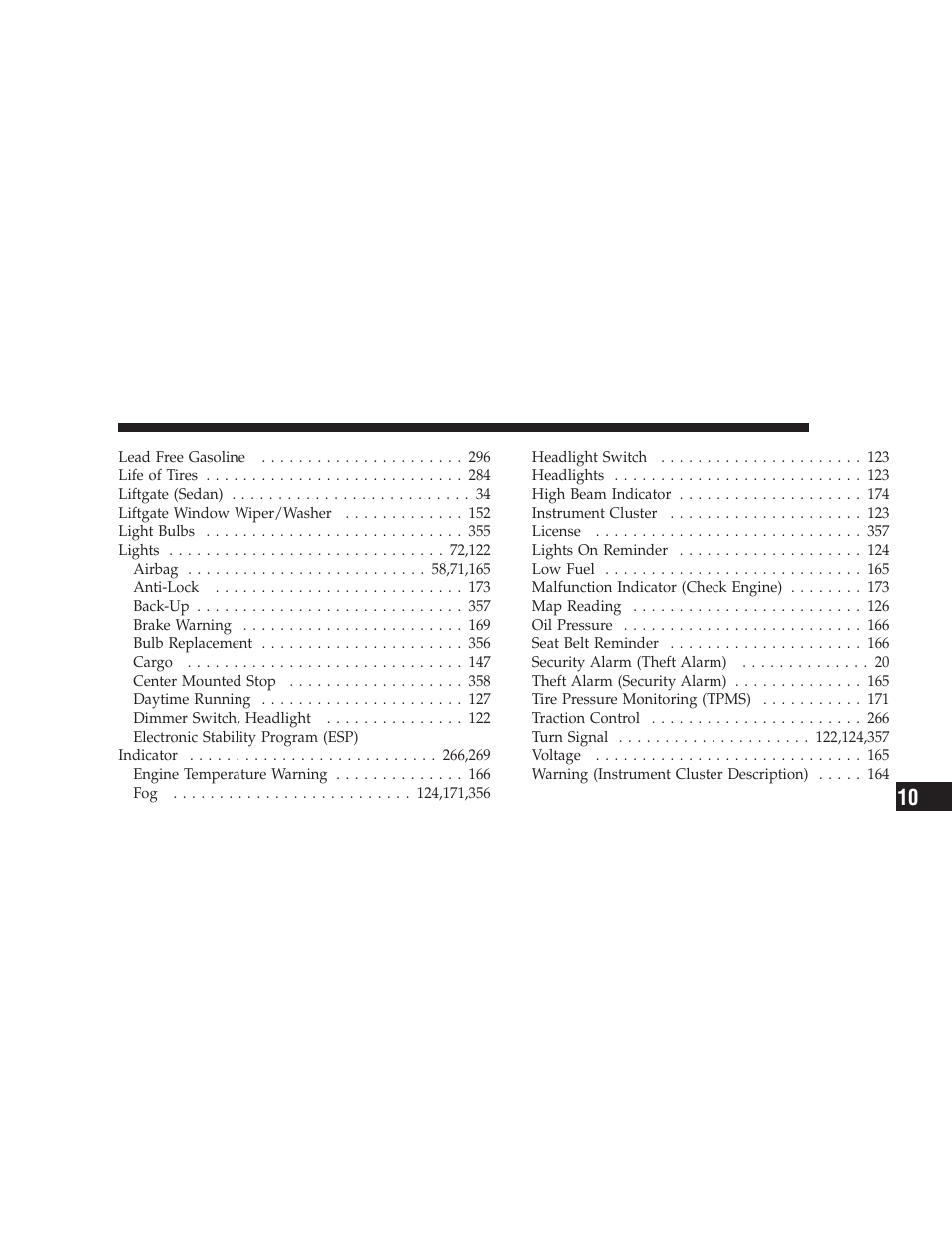 Dodge 2009 Caliber SRT4 User Manual | Page 401 / 411