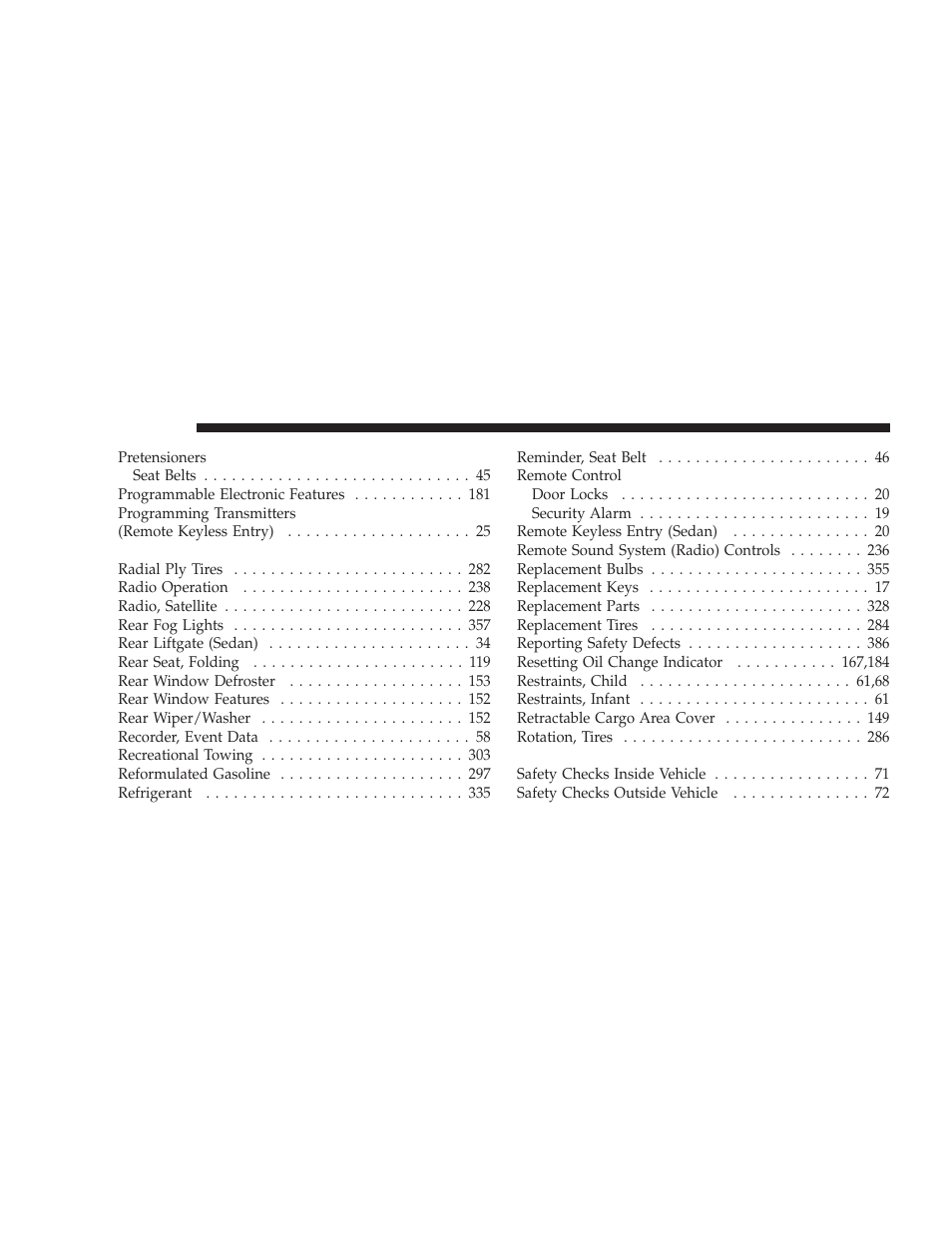 Dodge 2009 Caliber SRT4 User Manual | Page 404 / 411