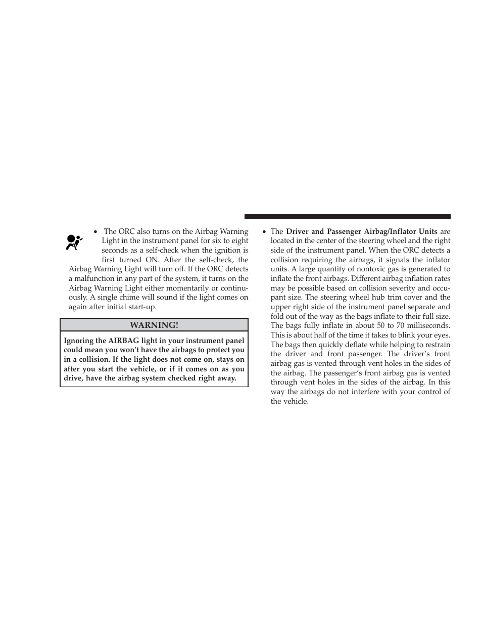 Dodge 2009 Caliber SRT4 User Manual | Page 56 / 411