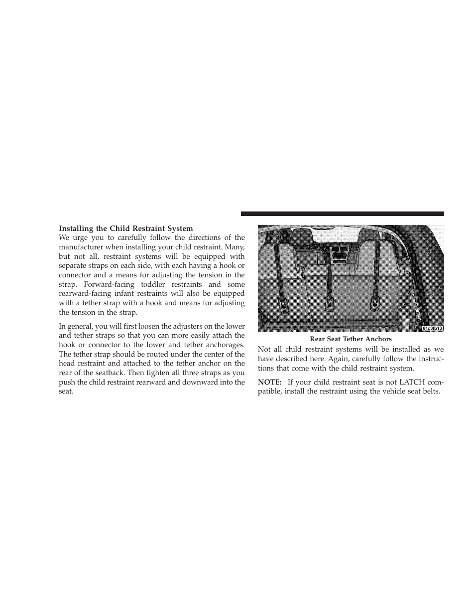 Dodge 2009 Caliber SRT4 User Manual | Page 70 / 411
