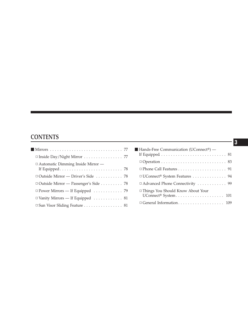 Dodge 2009 Caliber SRT4 User Manual | Page 75 / 411