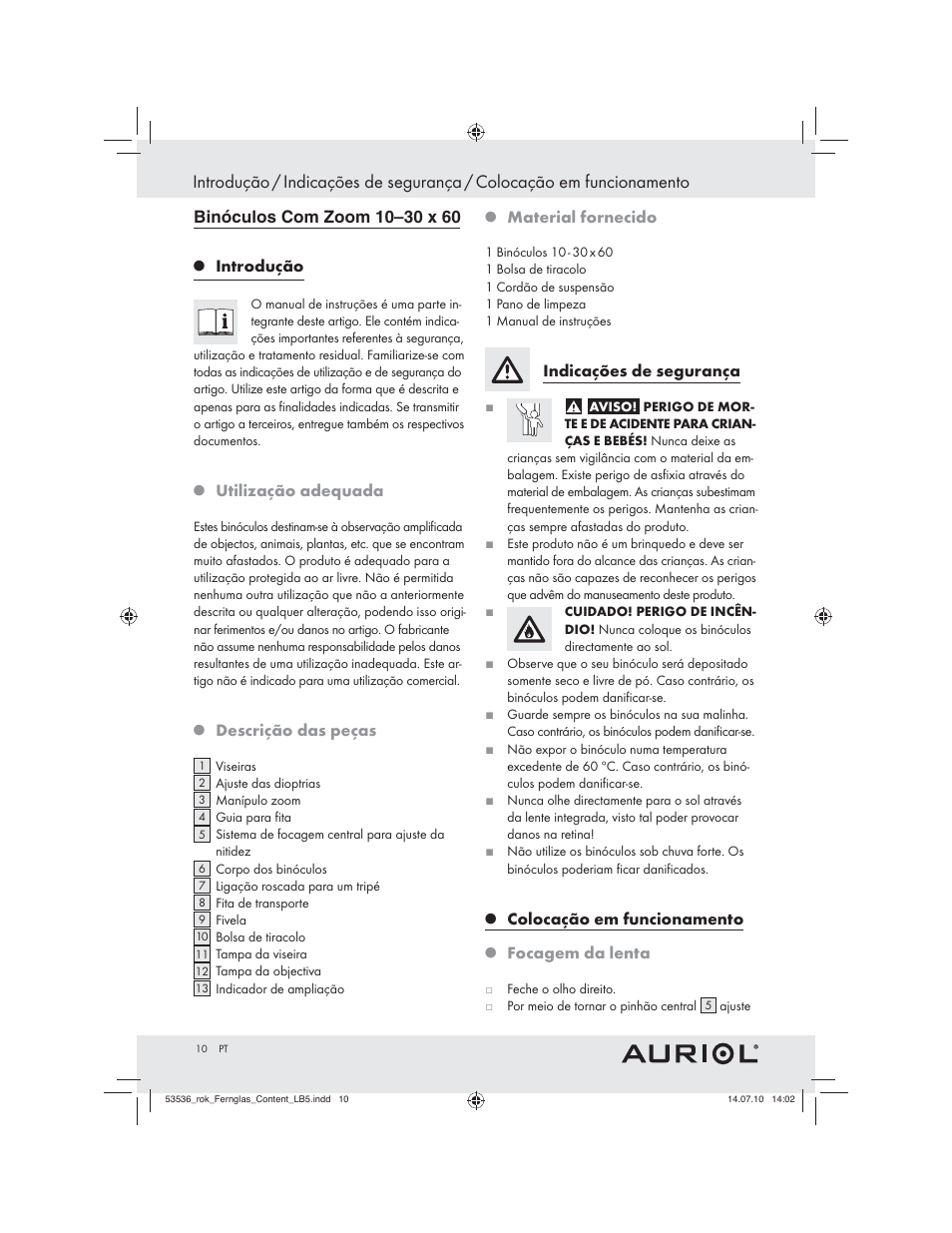 Auriol Z30373 User Manual | Page 8 / 15