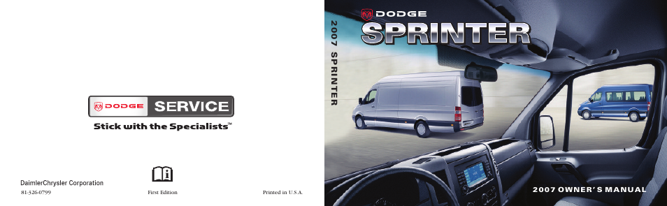 Dodge 2007 Sprinter User Manual | 393 pages