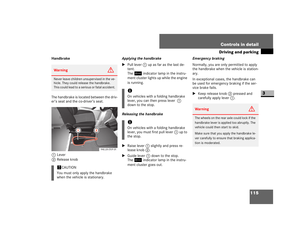 Ll go, And the handbrake | Dodge 2007 Sprinter User Manual | Page 116 / 393