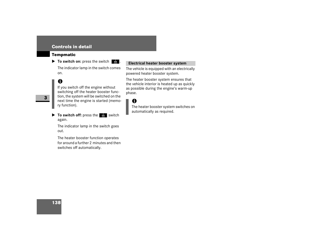 Electrical heater booster system | Dodge 2007 Sprinter User Manual | Page 139 / 393
