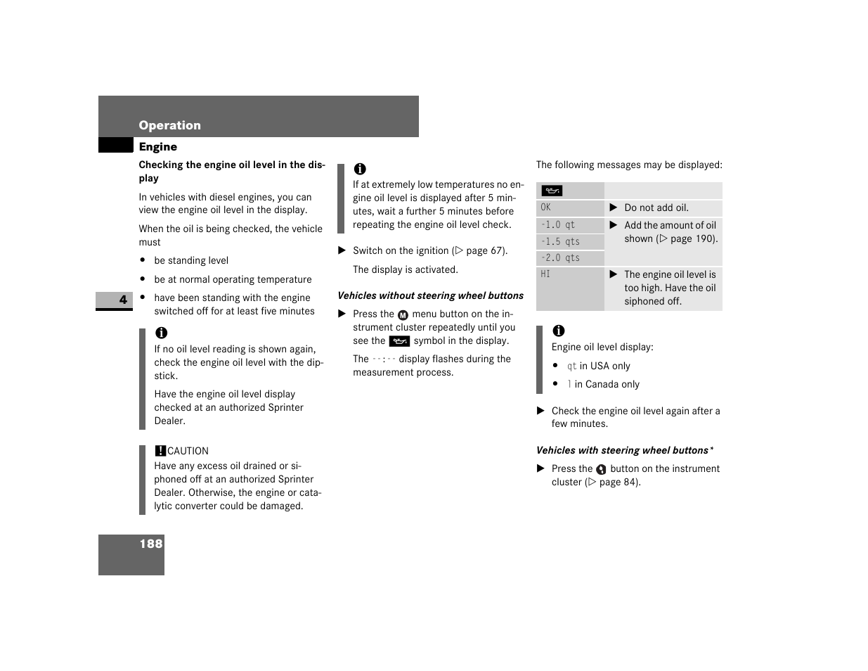 Dodge 2007 Sprinter User Manual | Page 189 / 393