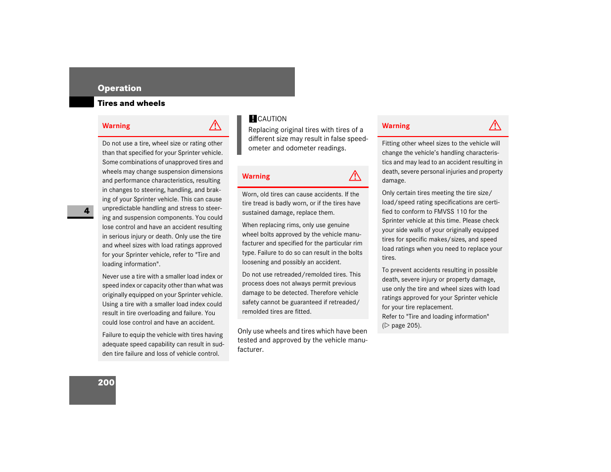 Dodge 2007 Sprinter User Manual | Page 201 / 393