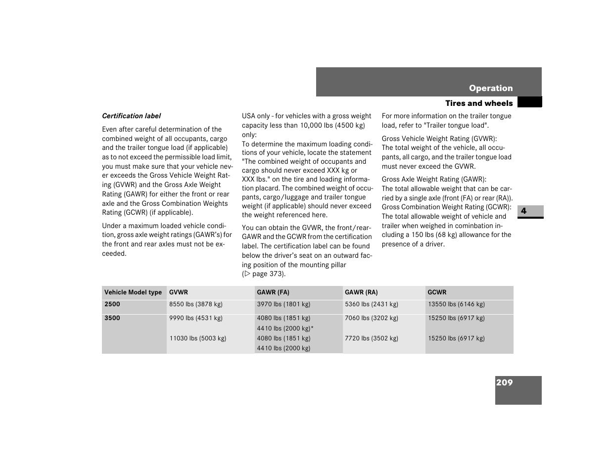 Dodge 2007 Sprinter User Manual | Page 210 / 393