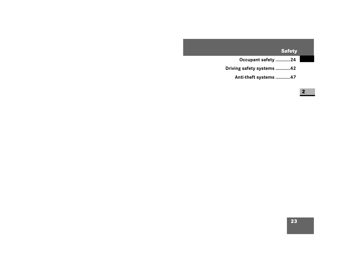 Safety | Dodge 2007 Sprinter User Manual | Page 24 / 393