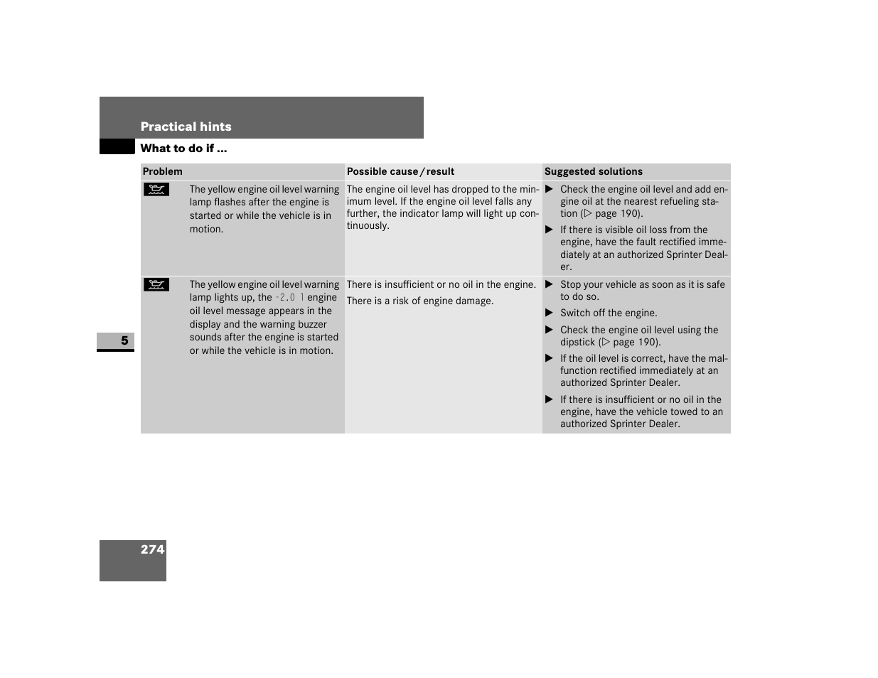 Dodge 2007 Sprinter User Manual | Page 275 / 393