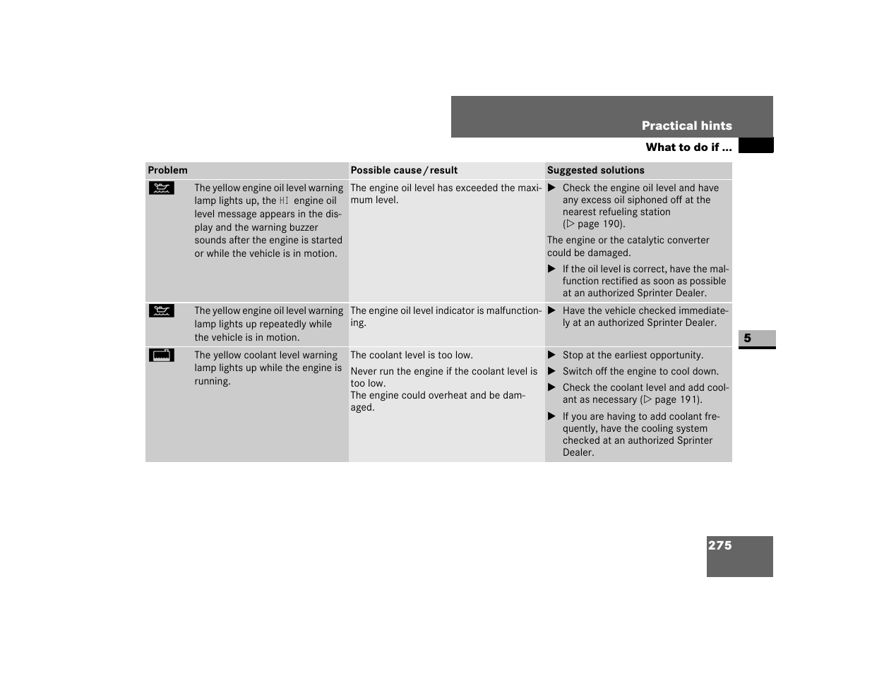 Dodge 2007 Sprinter User Manual | Page 276 / 393