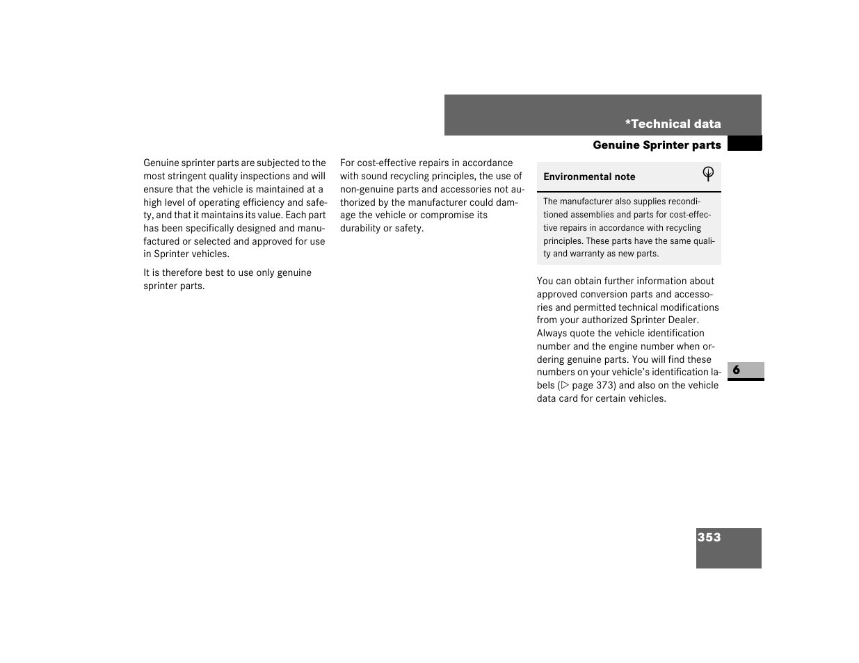 Dodge 2007 Sprinter User Manual | Page 354 / 393