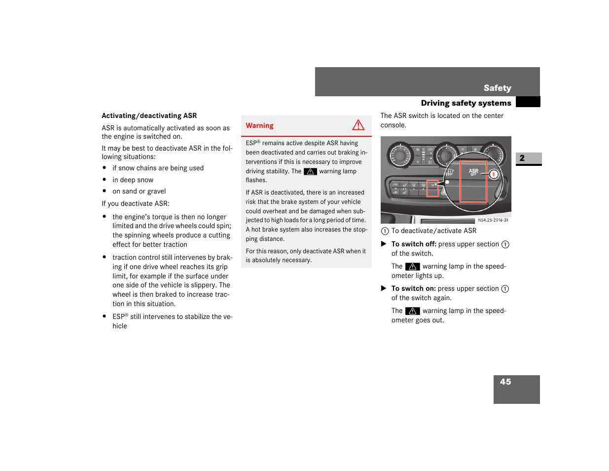 Dodge 2007 Sprinter User Manual | Page 46 / 393