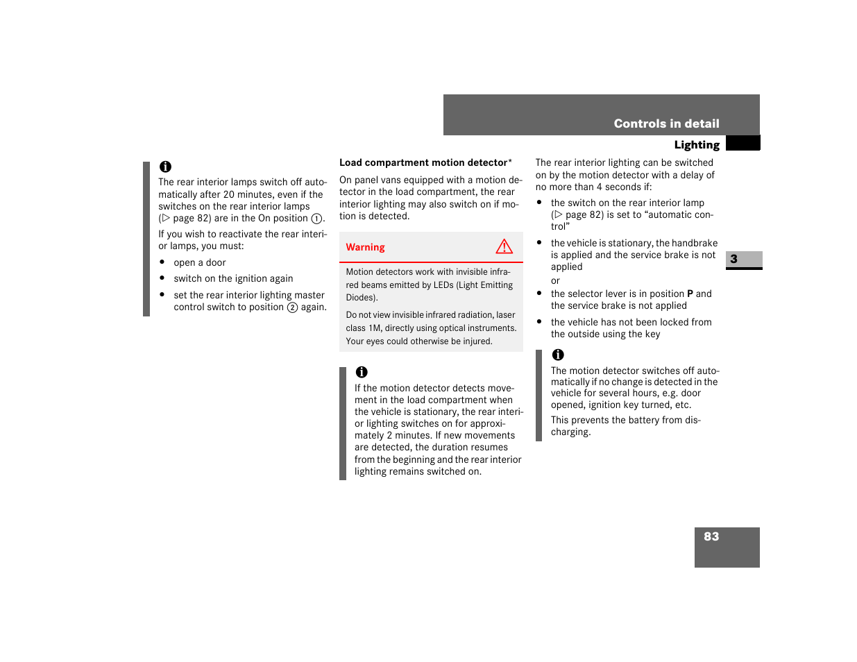 Dodge 2007 Sprinter User Manual | Page 84 / 393