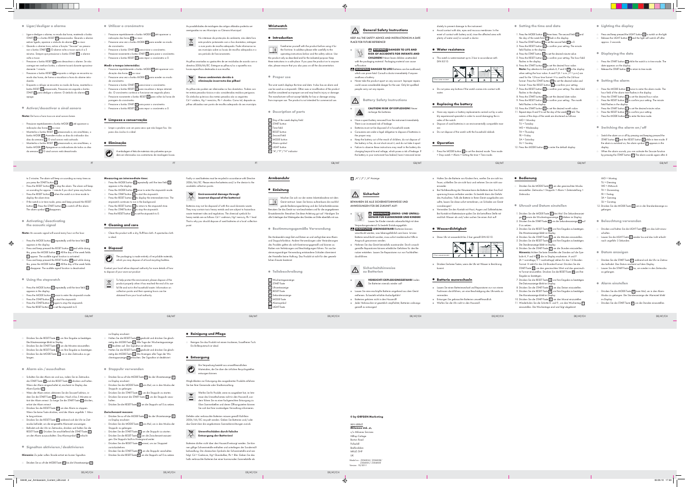 Auriol Z30483A_B_C_D User Manual | Page 2 / 2