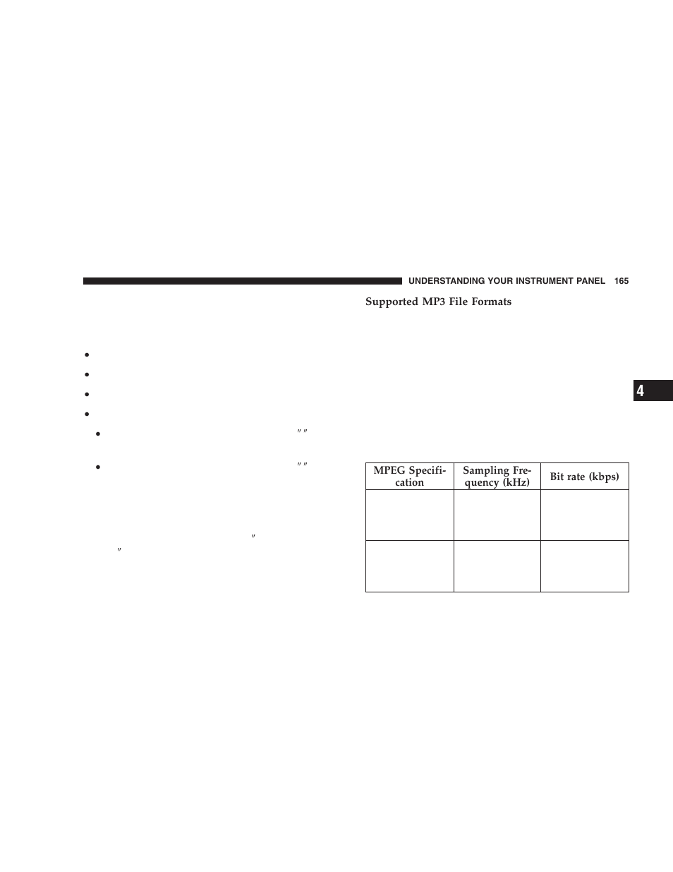 Dodge 2006 LX Magnum SRT8 User Manual | Page 165 / 344