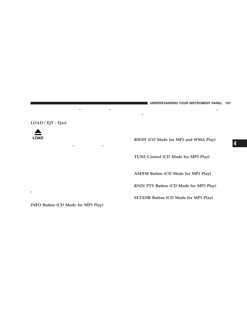 Dodge 2006 LX Magnum SRT8 User Manual | Page 167 / 344