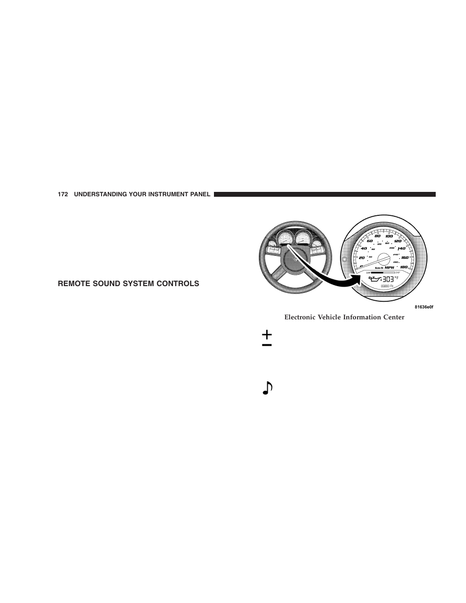 Remote sound system controls | Dodge 2006 LX Magnum SRT8 User Manual | Page 172 / 344