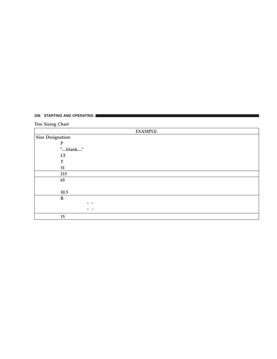 Dodge 2006 LX Magnum SRT8 User Manual | Page 208 / 344