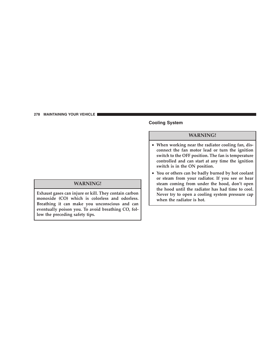 Cooling system | Dodge 2006 LX Magnum SRT8 User Manual | Page 278 / 344